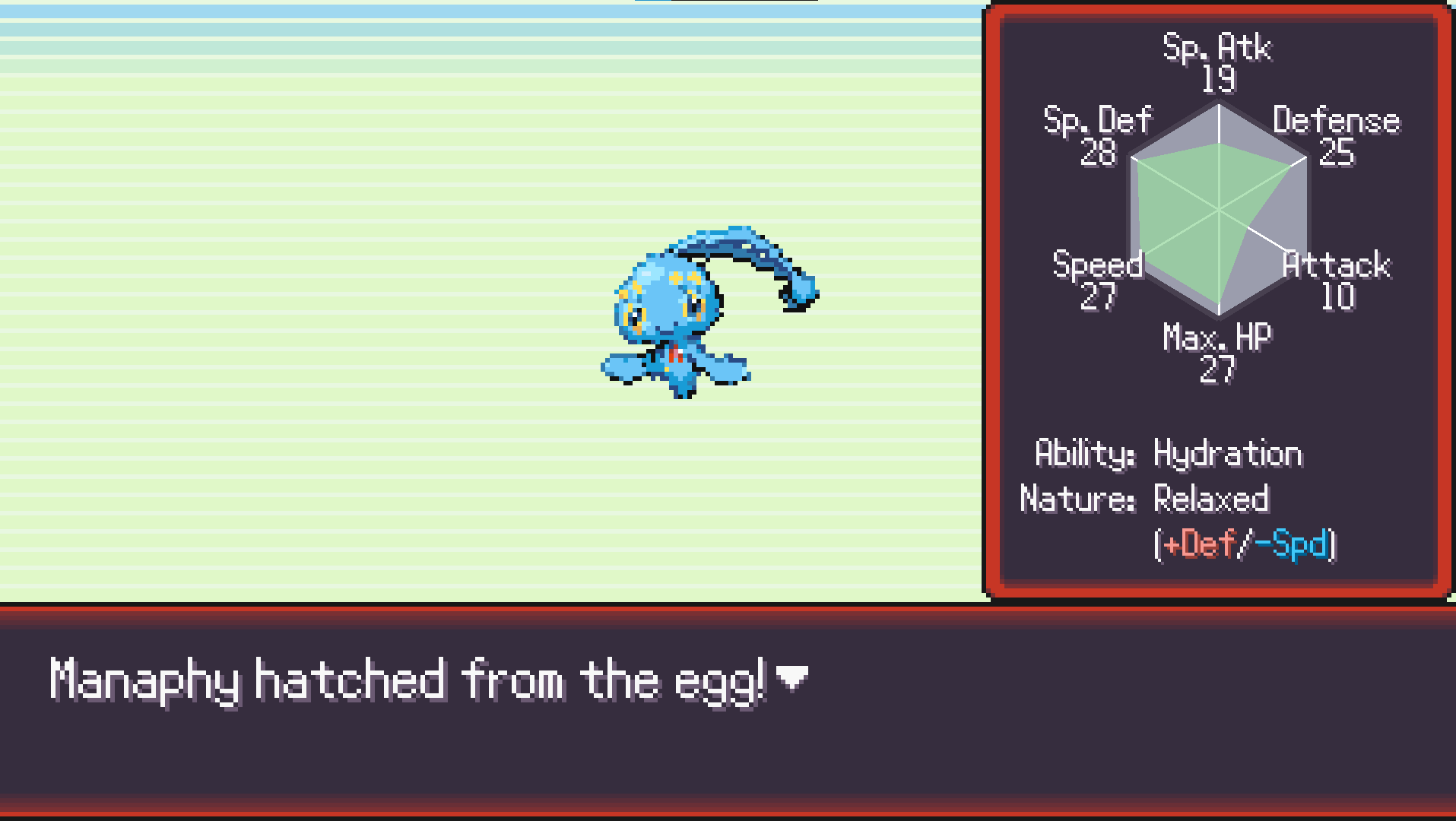 Pokérogue Manaphy Egg